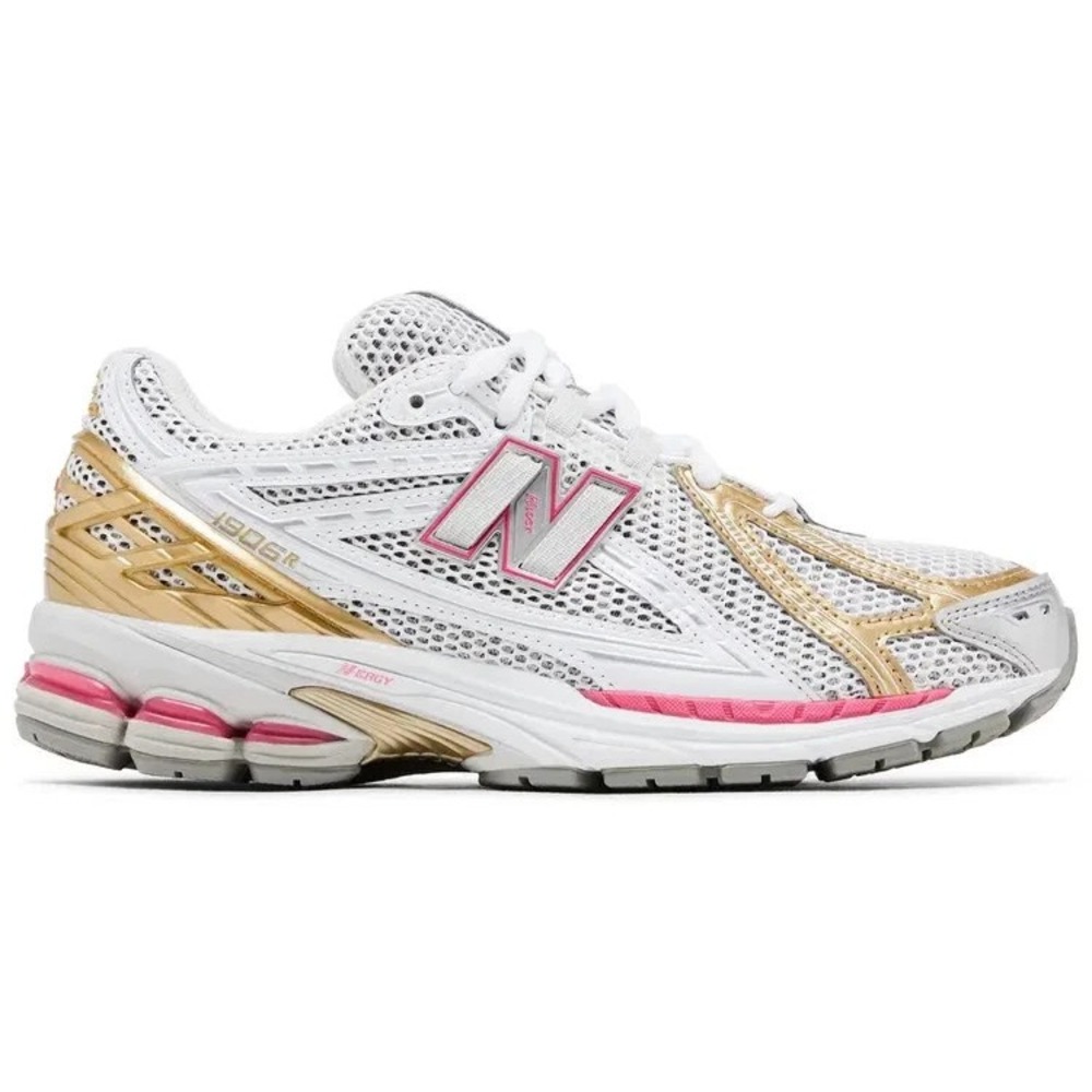 New Balance 1906R Womens Size 6 Silver Metallic/Pink Running Shoes U1906RCH NEW